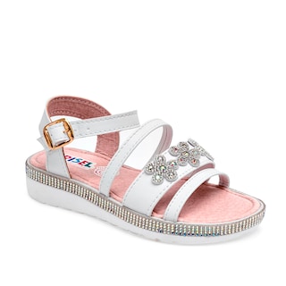 Foto 1 | Sandalias Risel Blancas para Niña