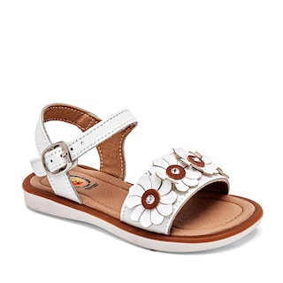 Foto 1 | Sandalias Faby Blancos para Niña