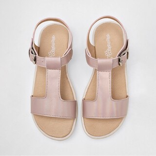 Foto 3 | Sandalias para Niña Yondeer Rosas Tornasol