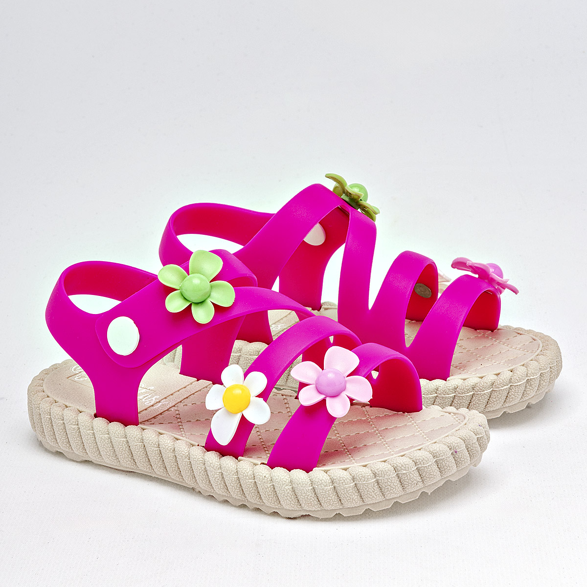 Foto 3 pulgar | Sandalias Been Class Rosas para Niña