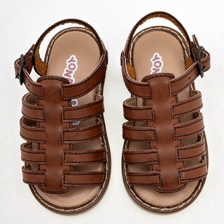 Foto 3 | Sandalias para Bebé Niña Yondeer Cafés