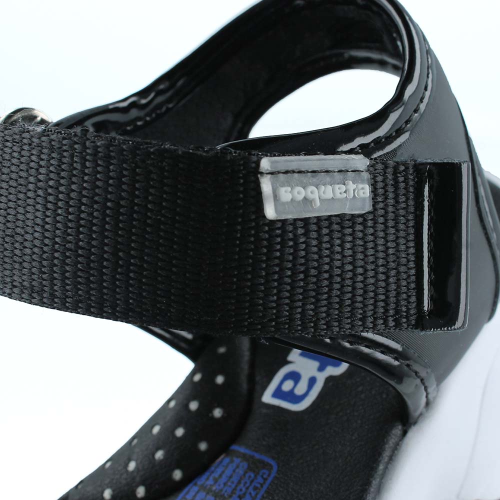 Foto 7 pulgar | Sandalias Huaraches Coqueta 115701-a Niña Sintético Casual Negro