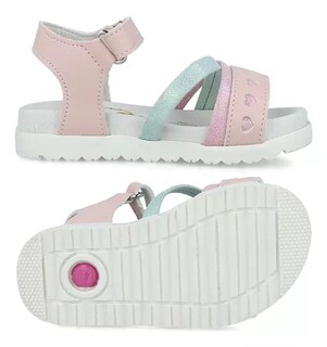 Foto 5 | Sandalias Coqueta Rosas para Niña