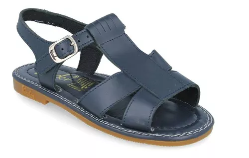 Foto 4 pulgar | Sandalias Kínder Azules para Niña