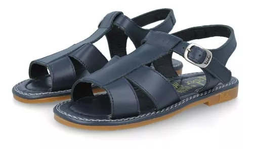 Foto 6 pulgar | Sandalias Kínder Azules para Niña