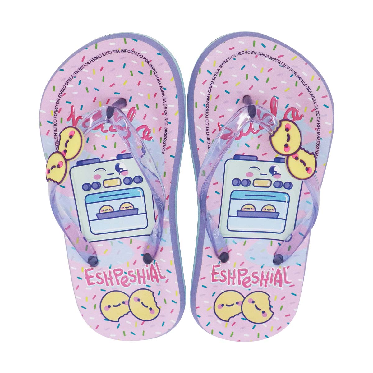 Sandalias Mis Pastelitos Rosas para Niñas
