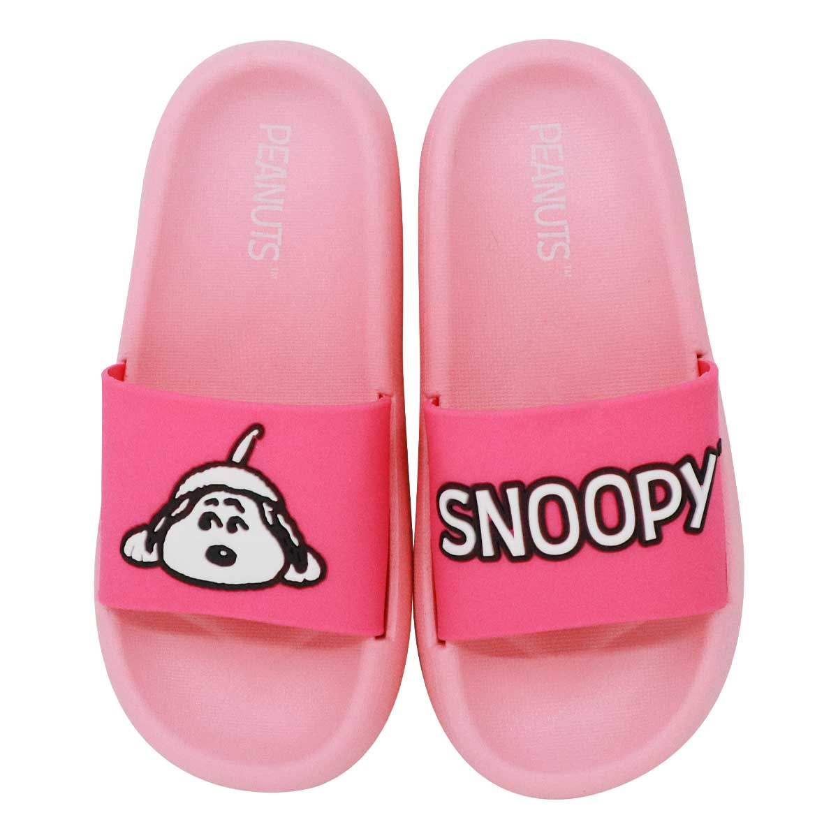 Sandalias Slide Snoopy Peanuts Rosas para Niña