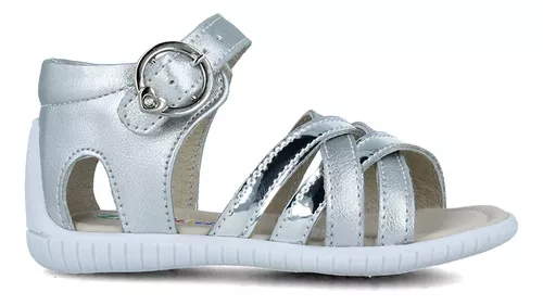 Sandalias Zapakids 39211-4-b color Plata para Niña