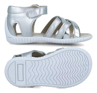 Foto 5 | Sandalias Zapakids 39211-4-b color Plata para Niña