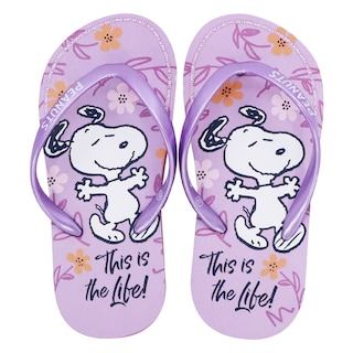 Foto 1 | Sandalias Snoopy Lilas para Niña