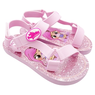 Foto 1 | Sandalias Mis Pastelitos Rosas con Glitter para Niñas