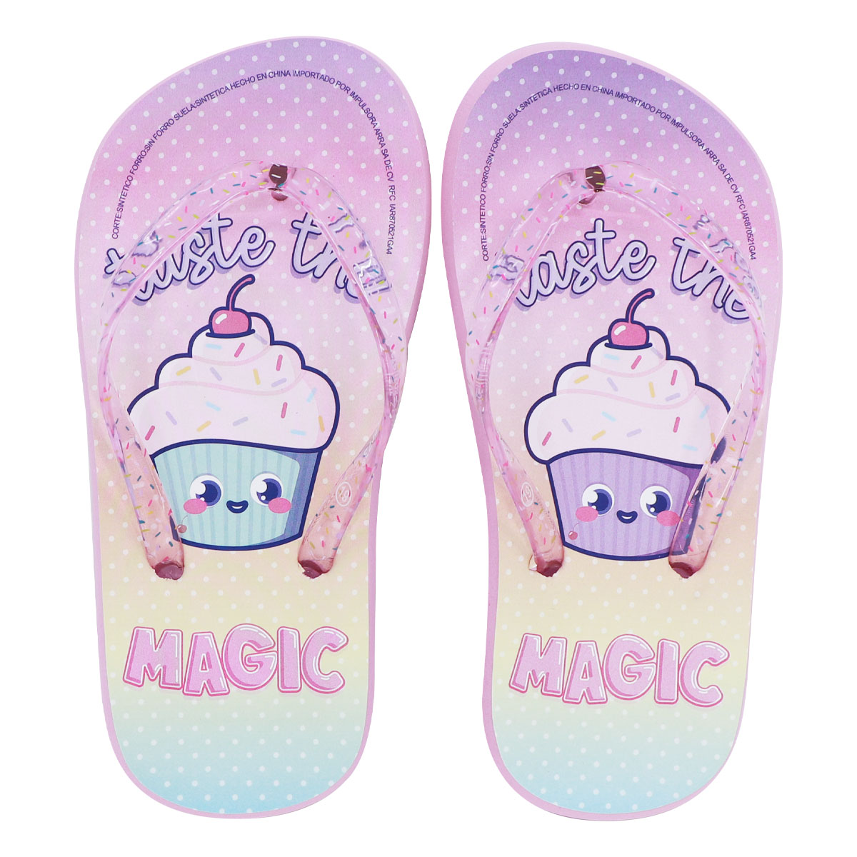 Foto 2 pulgar | Sandalias Multicolor Mis Pastelitos Para Niñas