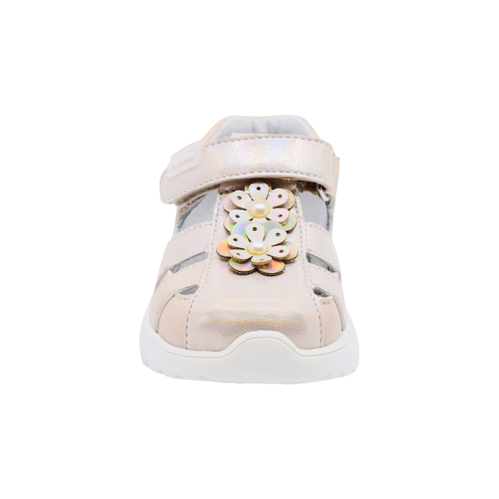 Foto 4 pulgar | Sandalias Coqueta 973301-s Doradas para Niña
