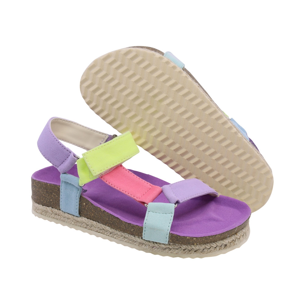 Foto 5 | Sandalias Coqueta y Audaz Morados para Niña