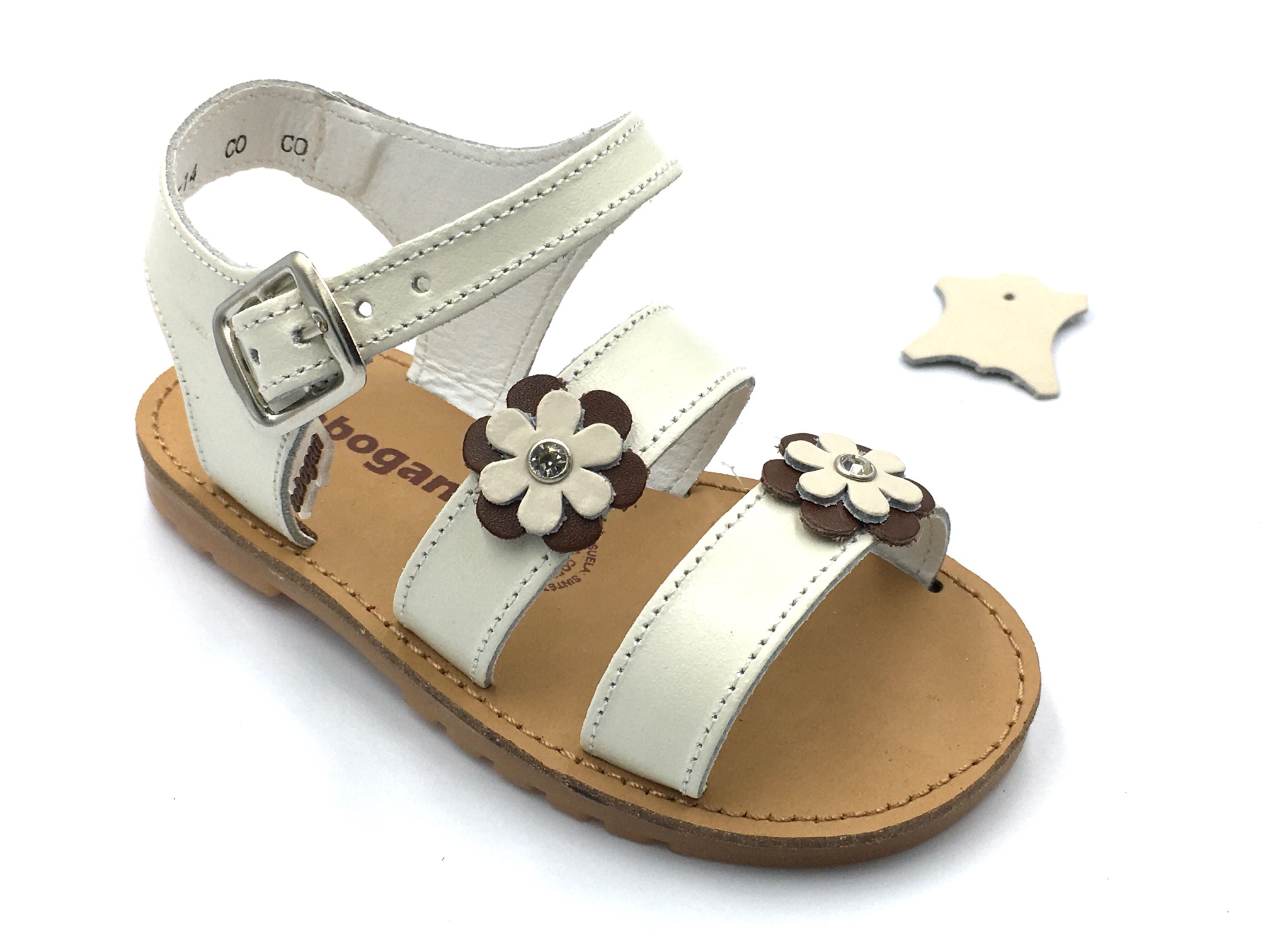 Sandalias Tobogán 2006 Beige para Niña