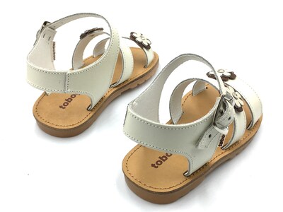 Foto 3 | Sandalias Tobogán 2006 Beige para Niña