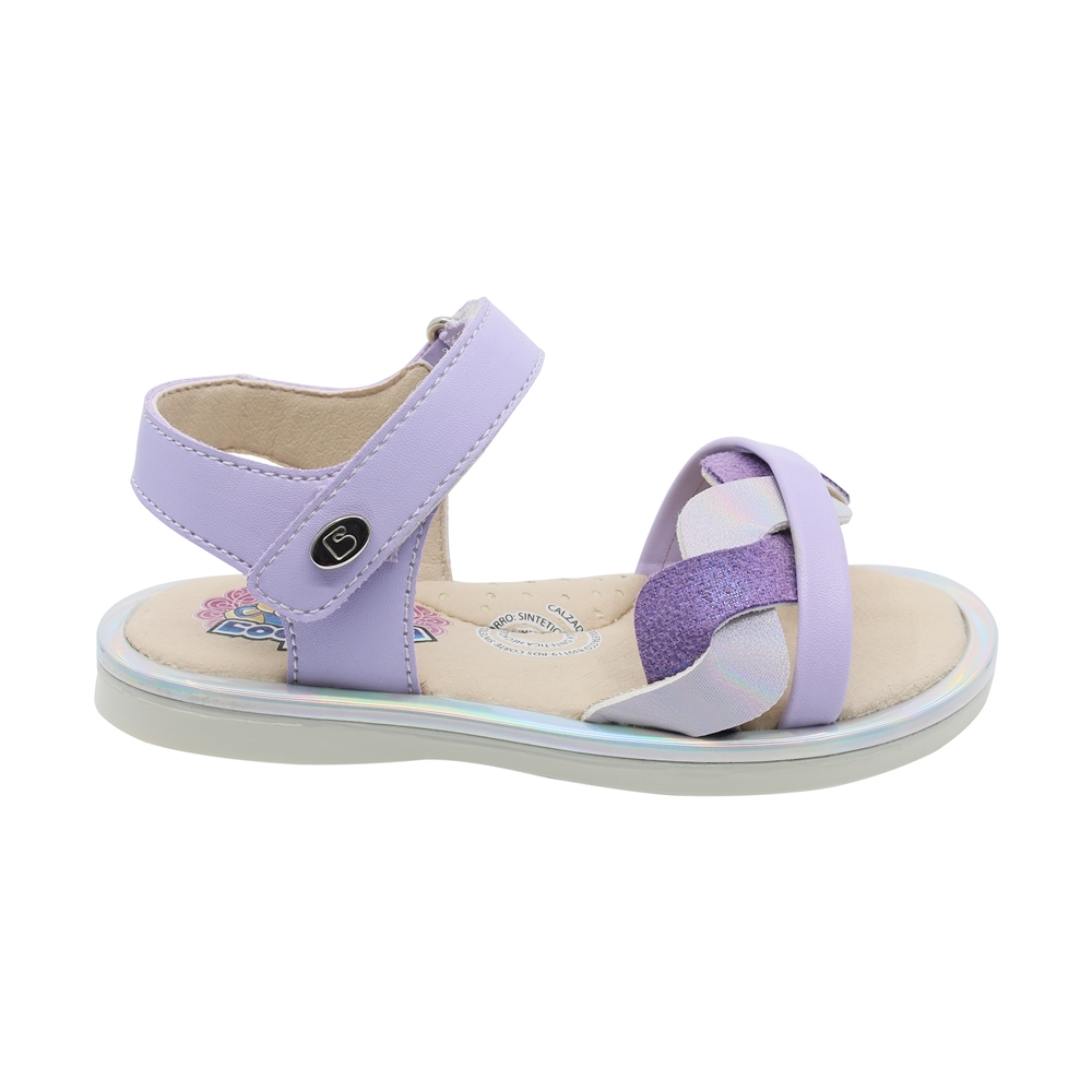 Foto 2 | Sandalias Coqueta Lila para Niña