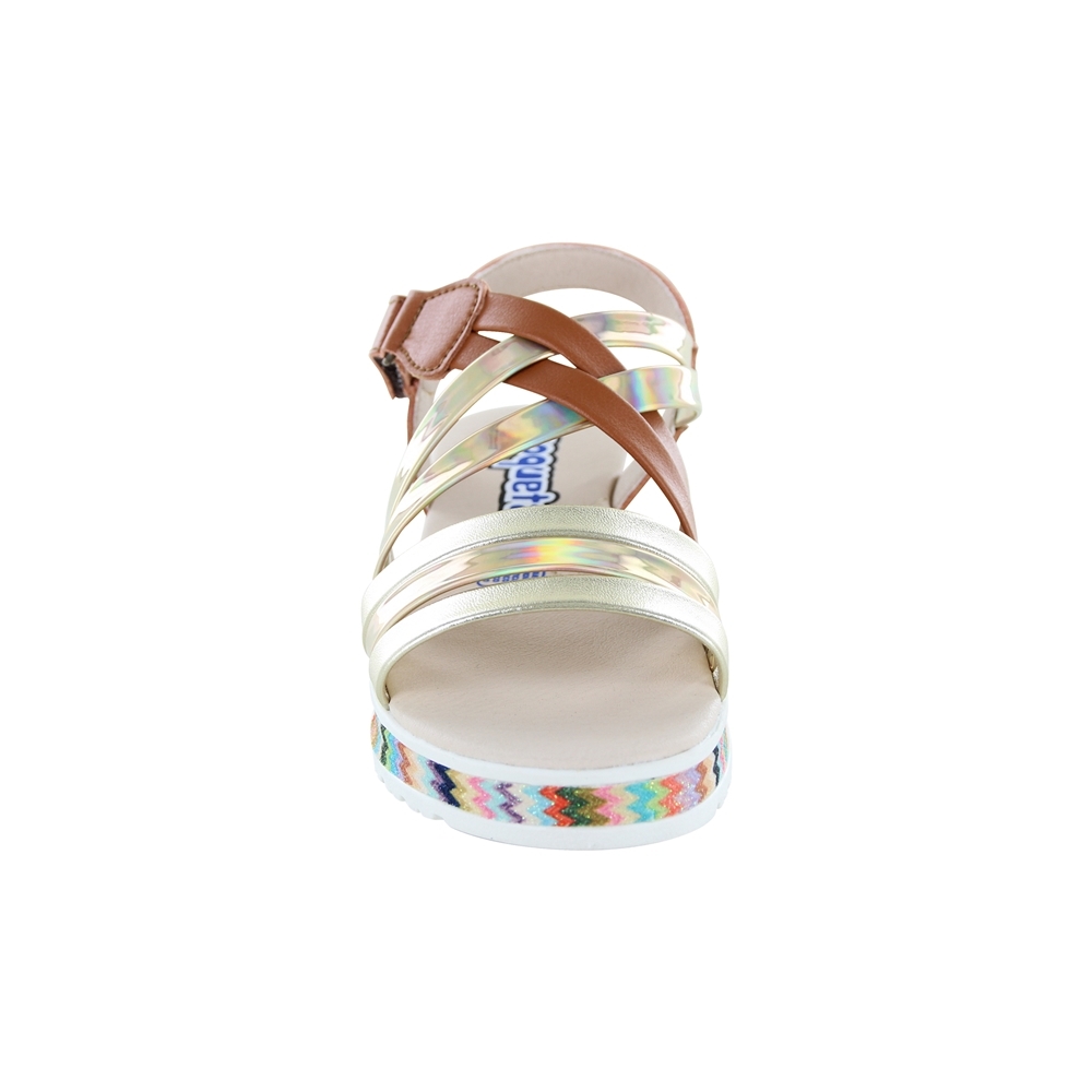 Foto 4 pulgar | Sandalias Coqueta Miel para Niña