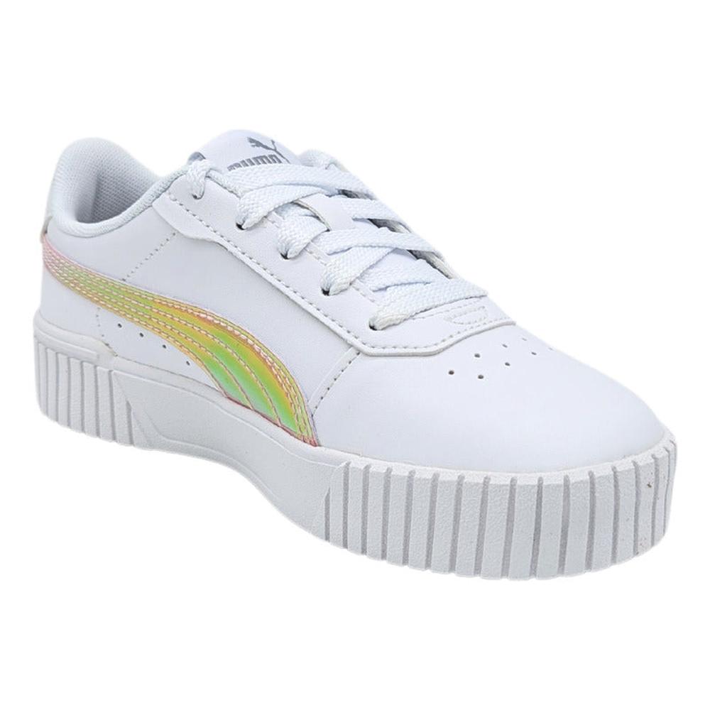 Foto 3 pulgar | Tenis Puma Carina 2.0 Holo PS Blancos para Niñas