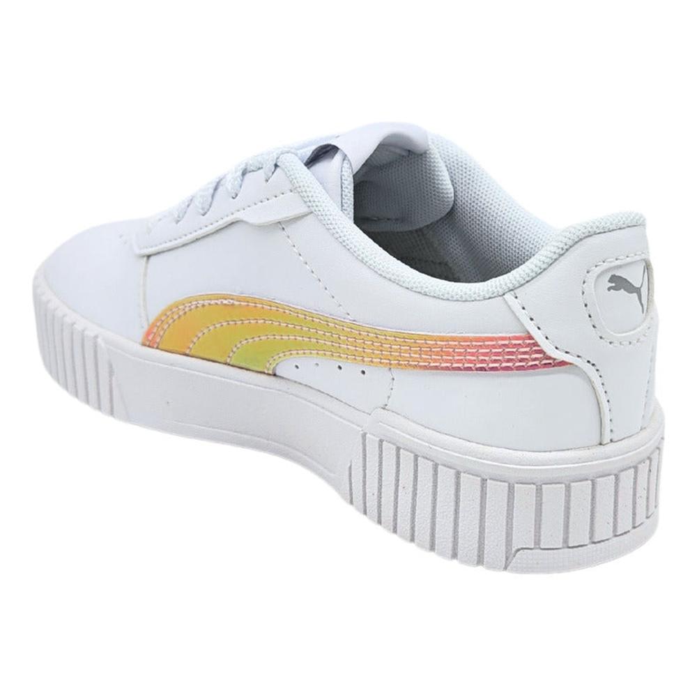 Foto 6 pulgar | Tenis Puma Carina 2.0 Holo PS Blancos para Niñas