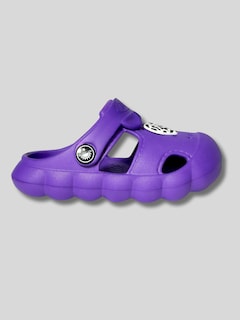 Foto 5 | Sandalias Para Niña Ligersa Y Antideslizantes Eva Sand-1024 Color Morado Con Pines Decorativos