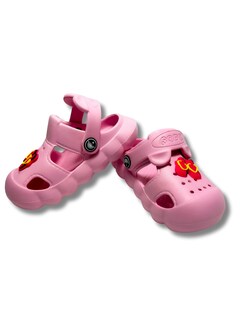Foto 1 | Sandalias Para Niña Ligersa Y Antideslizantes Eva Sand-1024 Color Rosa Con Pines Decorativos