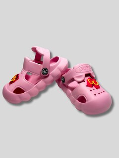 Foto 2 | Sandalias Para Niña Ligersa Y Antideslizantes Eva Sand-1024 Color Rosa Con Pines Decorativos