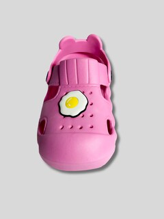 Foto 4 | Sandalias Para Niña Ligersa Y Antideslizantes Eva Sand-1024 Color Rosa Con Pines Decorativos