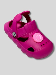 Foto 4 | Sandalias Para Niña Ligersa Y Antideslizantes Eva Sand-1024 Color Fucsia Con Pines Decorativos