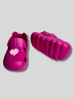 Foto 3 | Sandalias Para Niña Ligersa Y Antideslizantes Eva Sand-1024 Color Fucsia Con Pines Decorativos