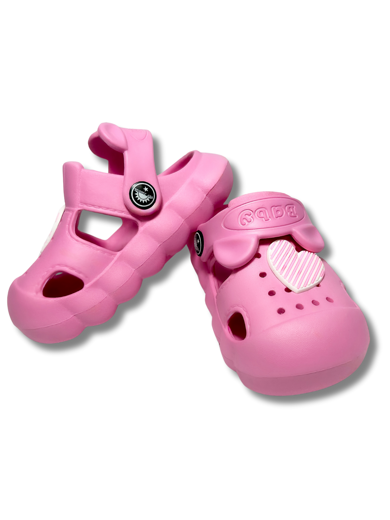 Foto 2 pulgar | Sandalias Para Niña Ligersa Y Antideslizantes Eva Sand-1024 Color Rosa Con Pines Decorativos