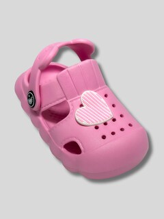 Foto 4 | Sandalias Para Niña Ligersa Y Antideslizantes Eva Sand-1024 Color Rosa Con Pines Decorativos