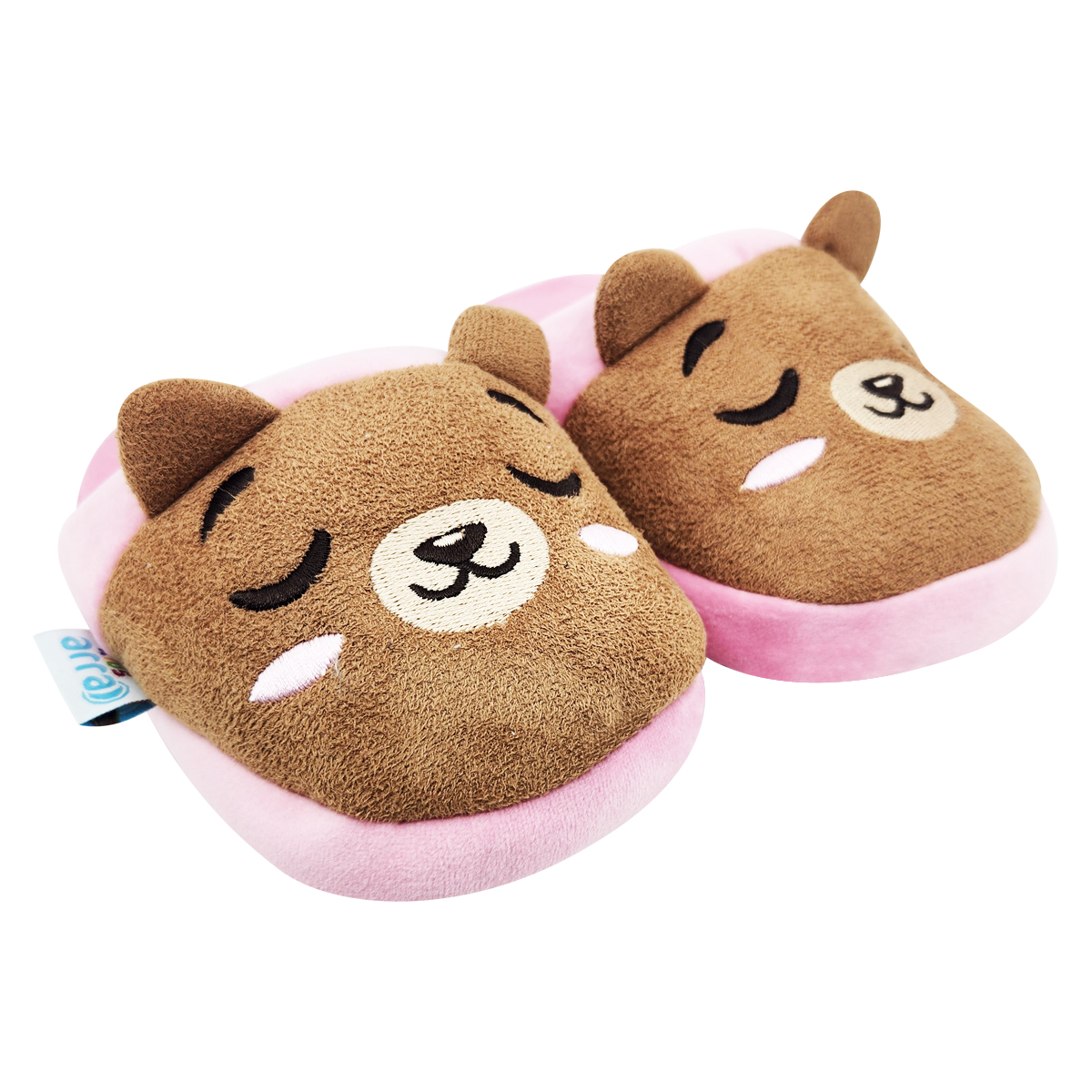 Foto 3 pulgar | Pantuflas Arra Osito Peluche para Niñas