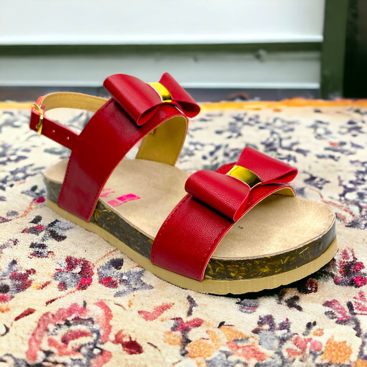 Foto 5 | Huaraches De Niña Con Moños, Estilo Verano Las Cuatas
