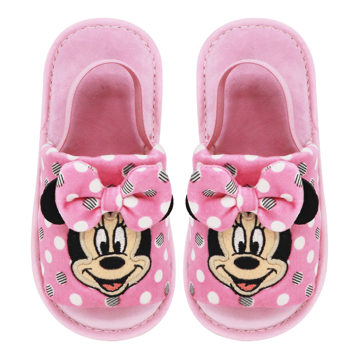 Foto 2 | Pantuflas Para Niñas Disney Minnie Mouse Con Elástico