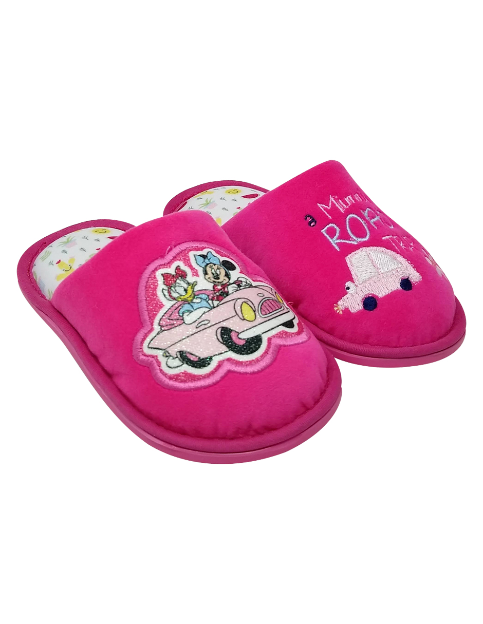Foto 2 pulgar | Pantuflas Para Niñas Disney Minnie Y Daisy