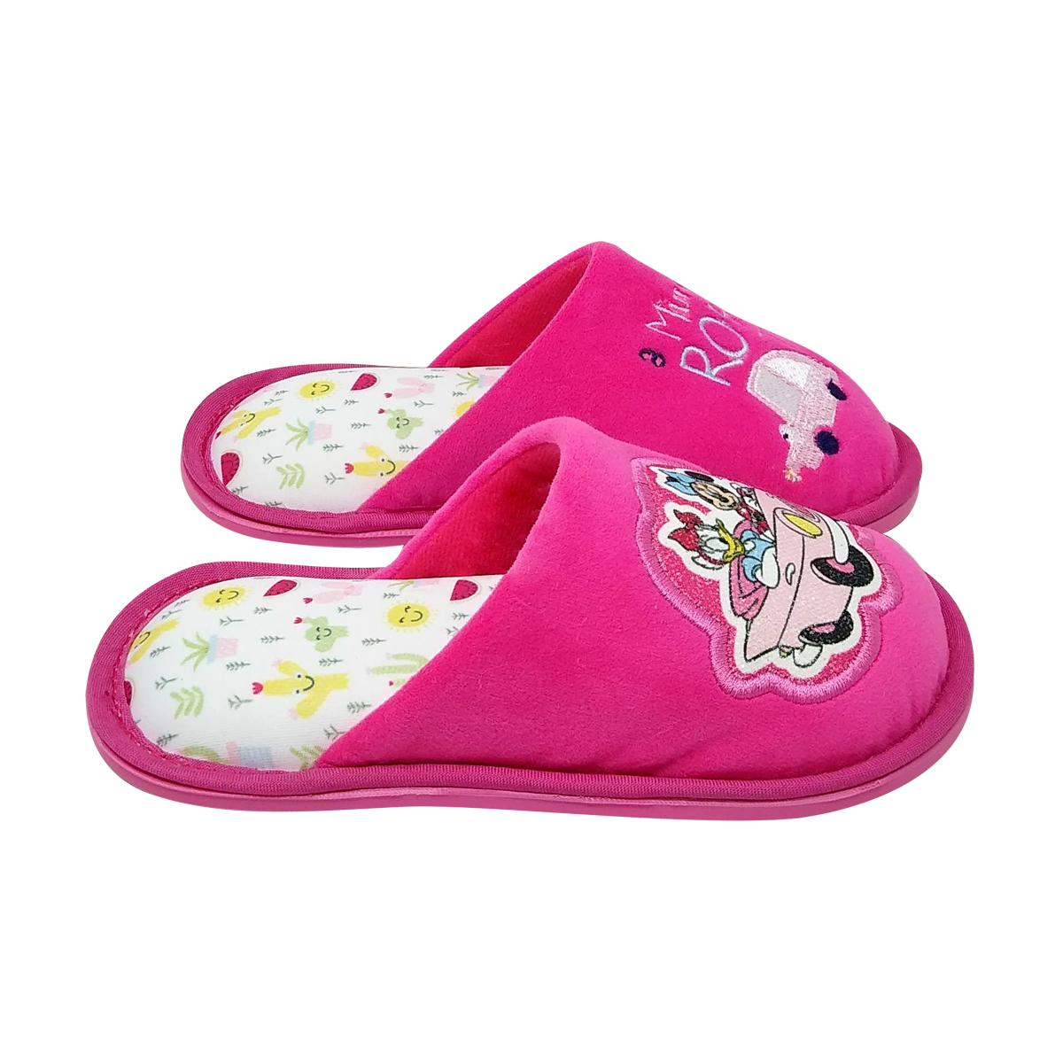 Foto 3 pulgar | Pantuflas Para Niñas Disney Minnie Y Daisy