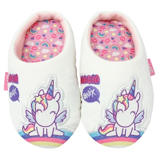 Foto 1 | Pantufla Onix Magia Arcoiris Color Blanco Para Niñas