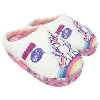 Foto 2 | Pantufla Onix Magia Arcoiris Color Blanco Para Niñas