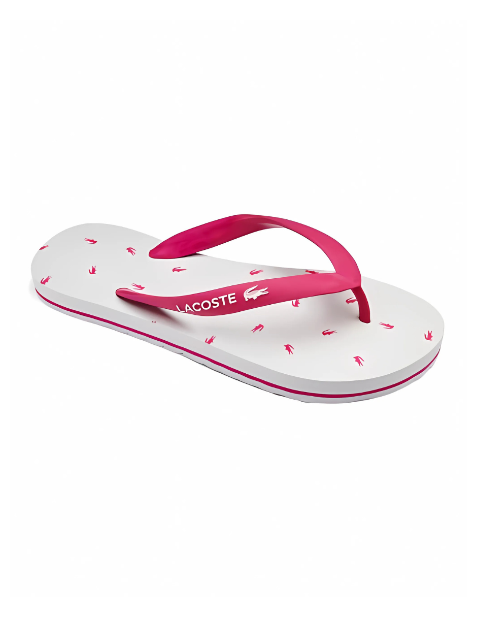 Foto 1 | Sanadalias Lacoste Jr. Nosara 1117 Color Rosa Para Niña