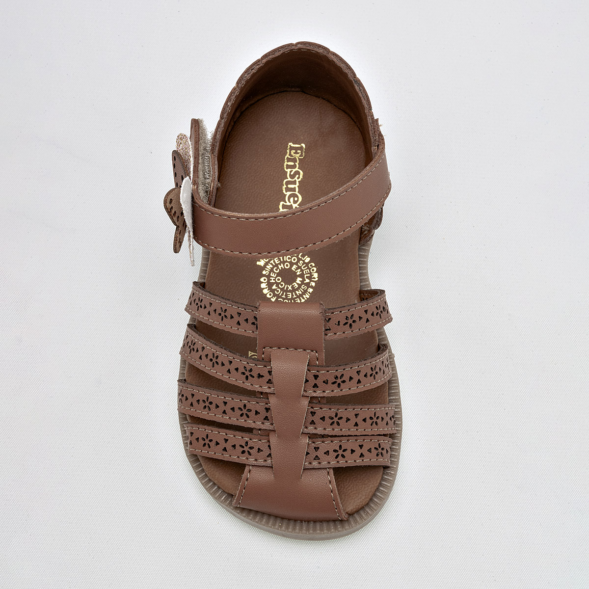 Foto 2 | Ensueño Sandalia Para Bebé Niña Camel