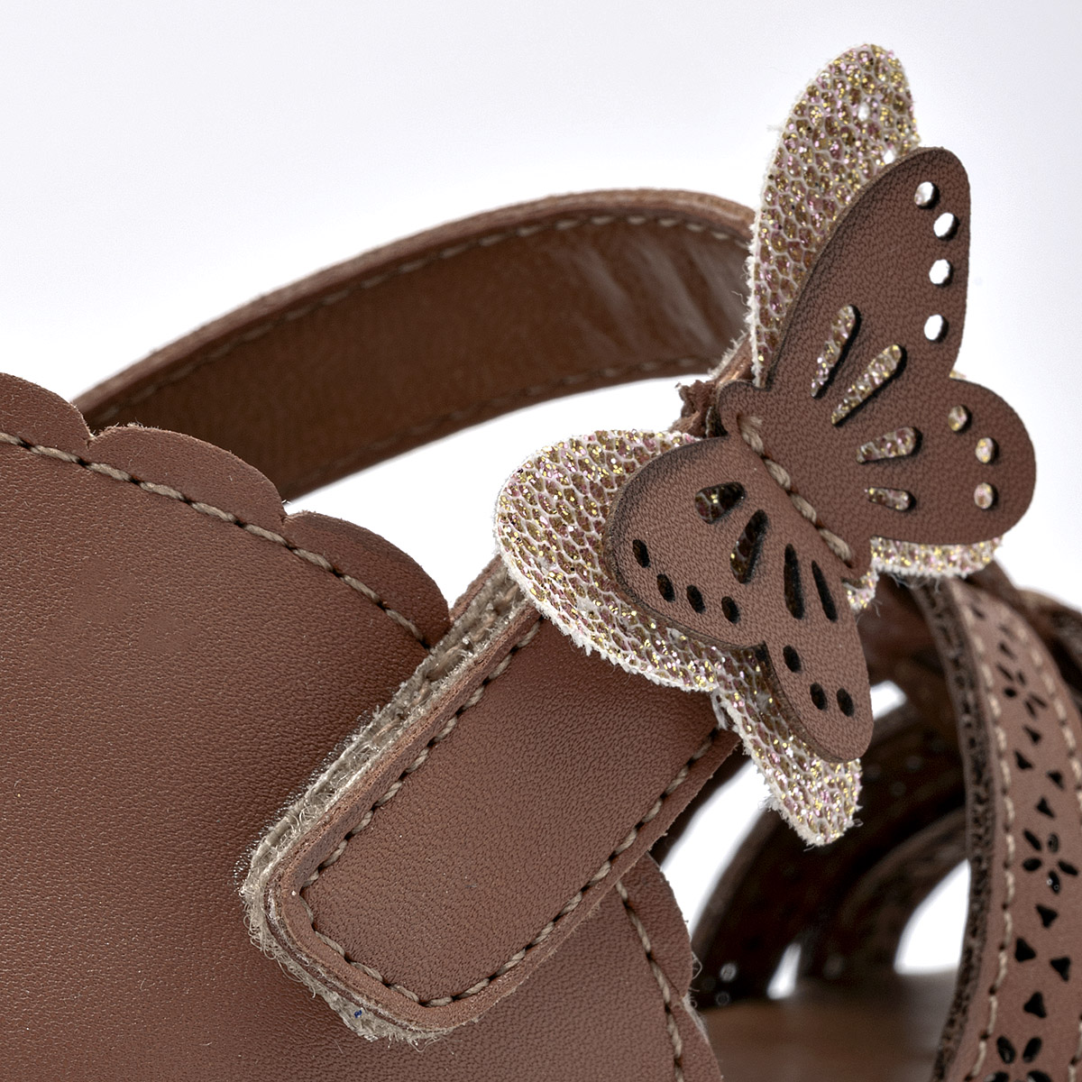Foto 4 | Ensueño Sandalia Para Bebé Niña Camel