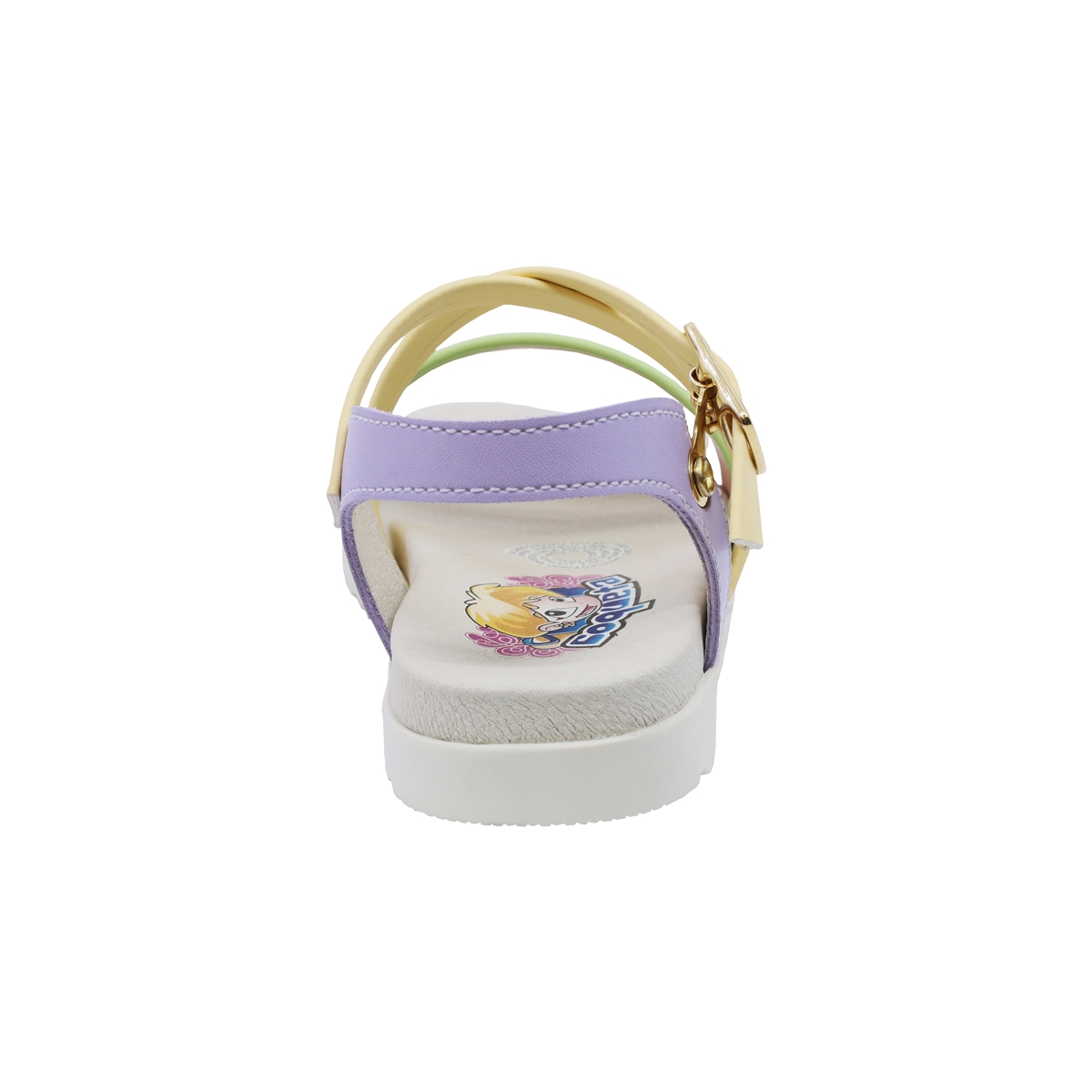 Foto 4 pulgar | Coqueta Sandalia Para Niña Lila Multicolor