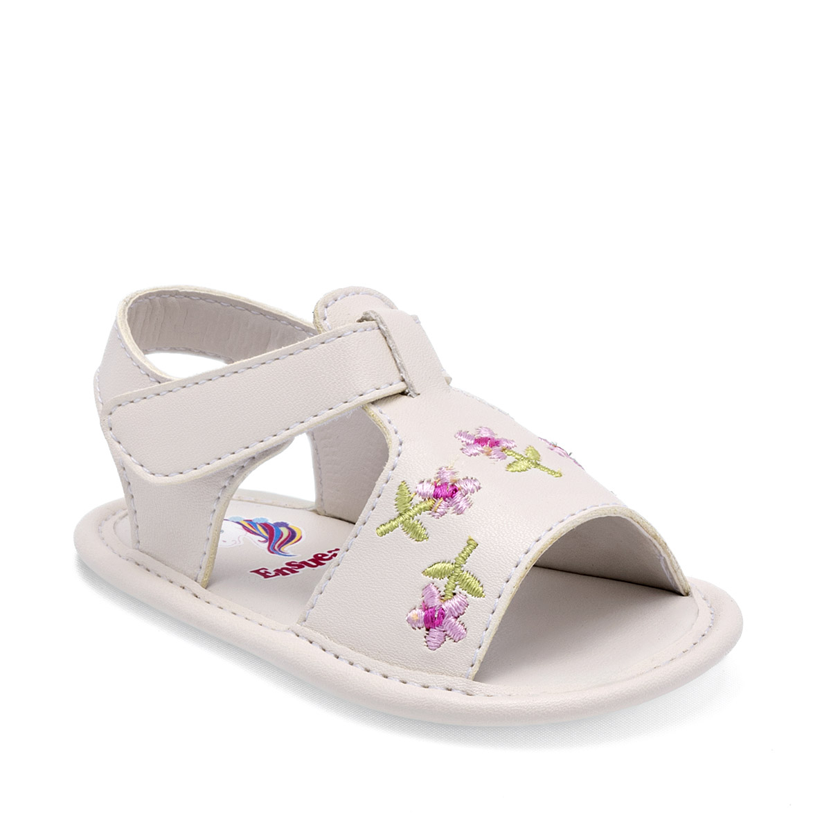 Ensueño Sandalia Para Bebé Niña Latte Rosa