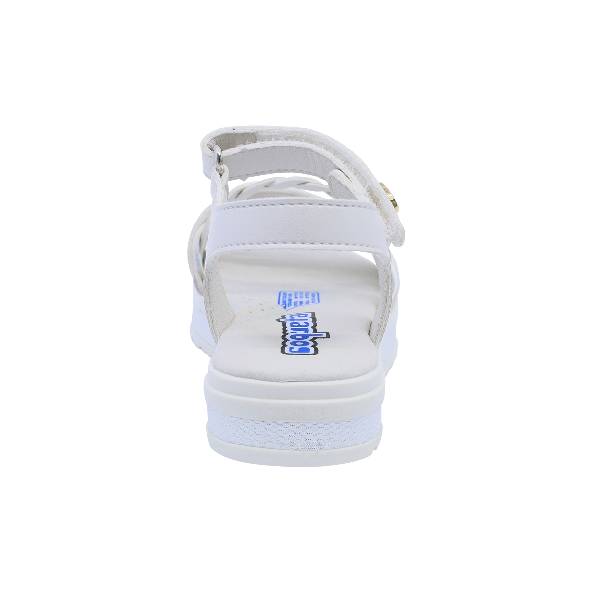 Foto 4 pulgar | Coqueta Sandalia Para Niña Blanco