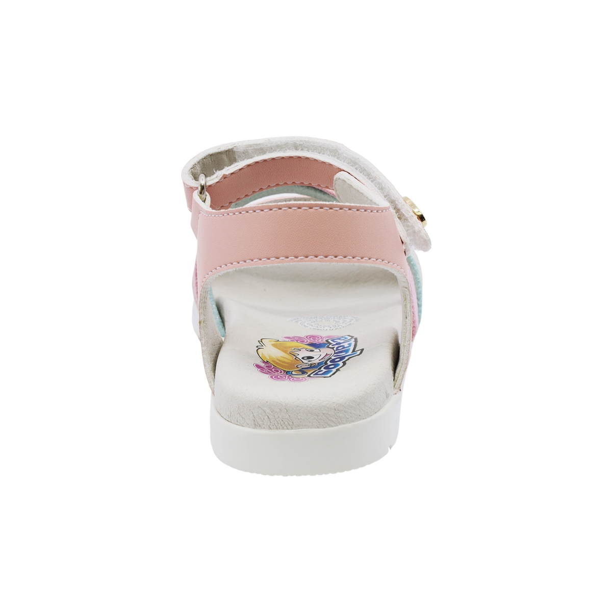 Foto 4 pulgar | Coqueta Sandalia Para Niña Rosa Azul