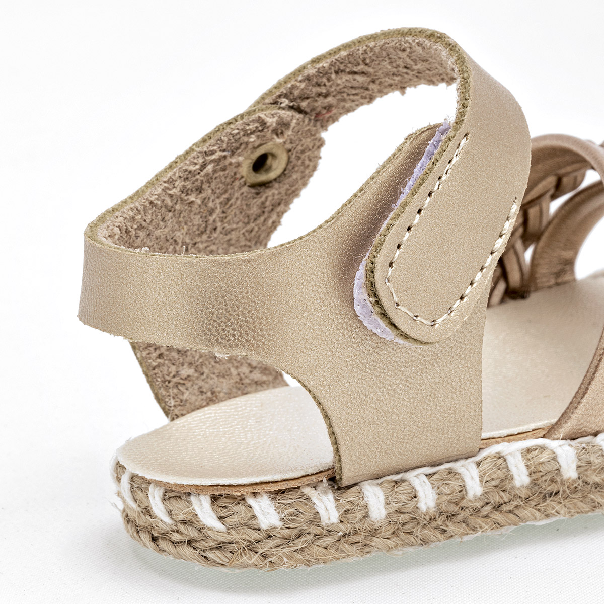 Foto 4 | Baby Dolce Sandalia Para Bebé Niña Dorado Rosa
