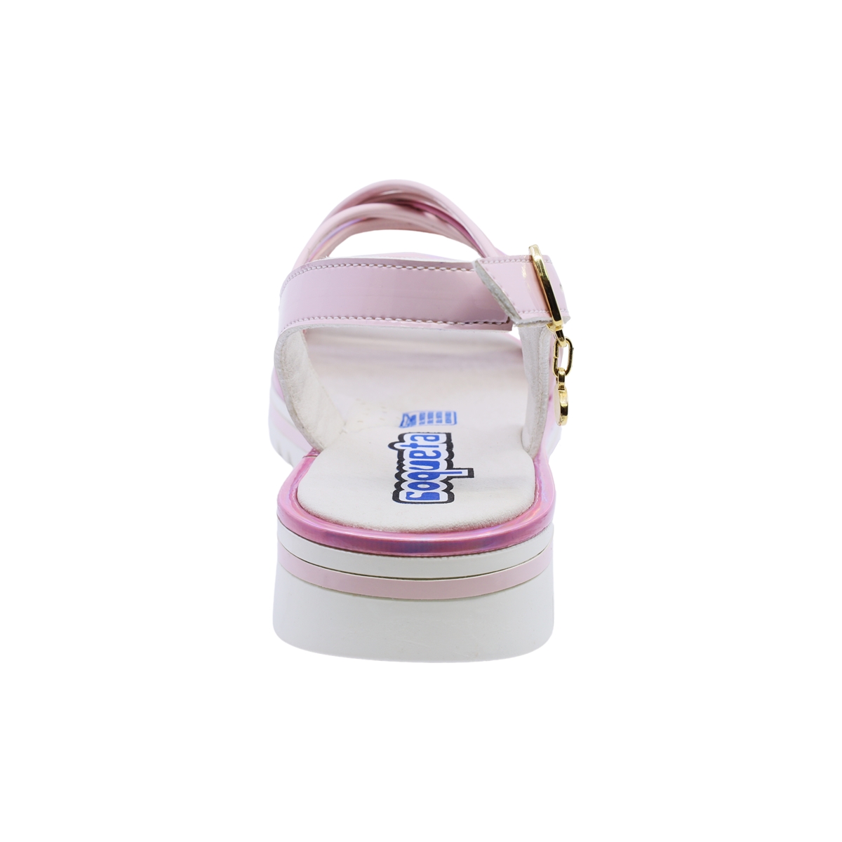 Foto 4 pulgar | Coqueta Sandalia Para Niña Rosa
