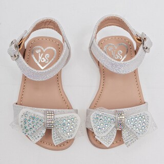 Foto 3 | Ks Sandalia Para Bebé Niña Blanco Tornasol