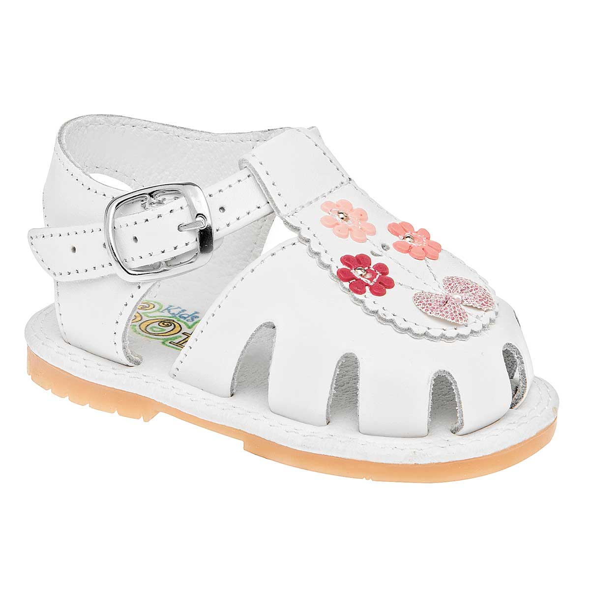 Foto 1 | Kids Sofi Sandalia Para Bebé Niña Blanco